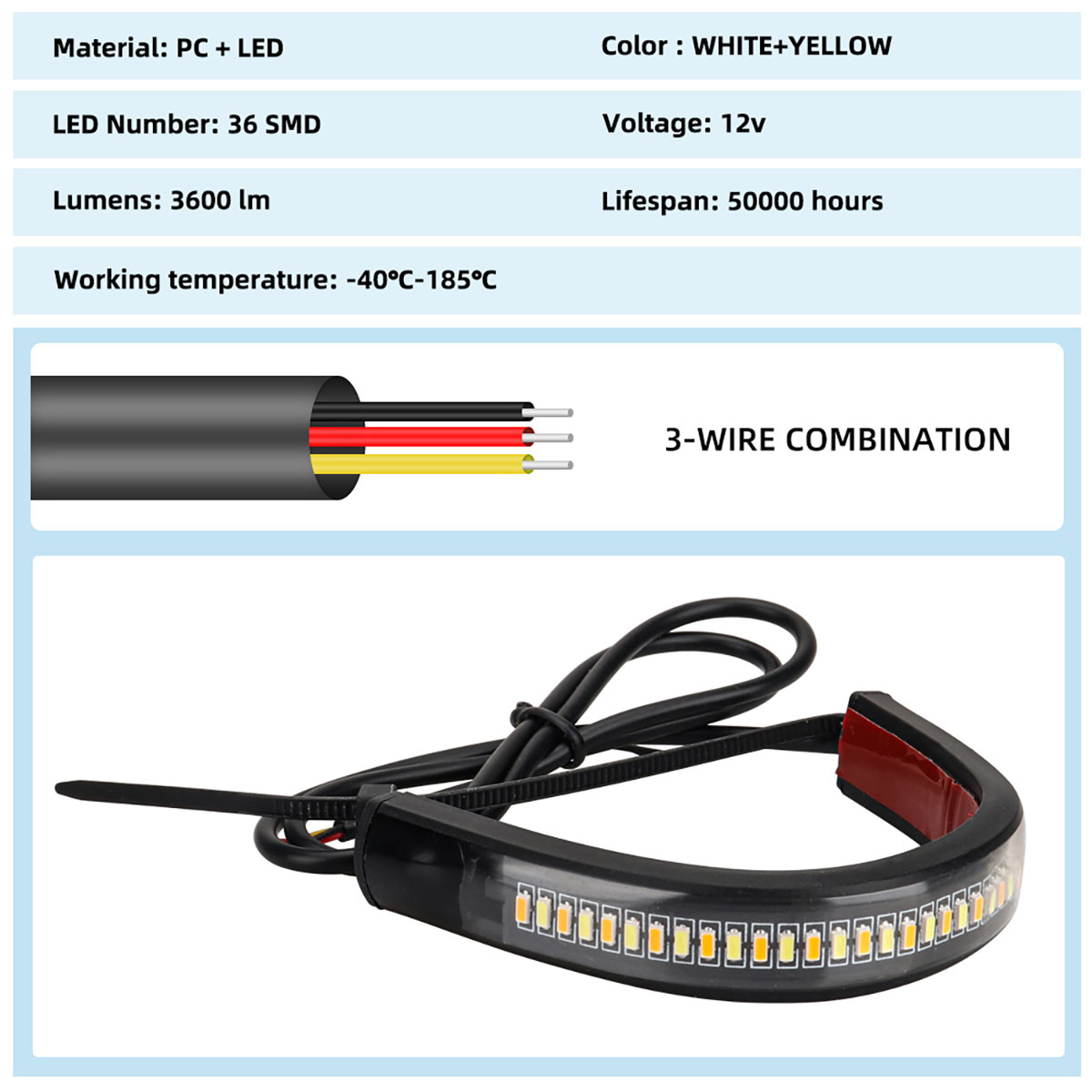 2 Stuks 12V Led Motorfiets Ric - Sos Light Strobe recensie en prijs