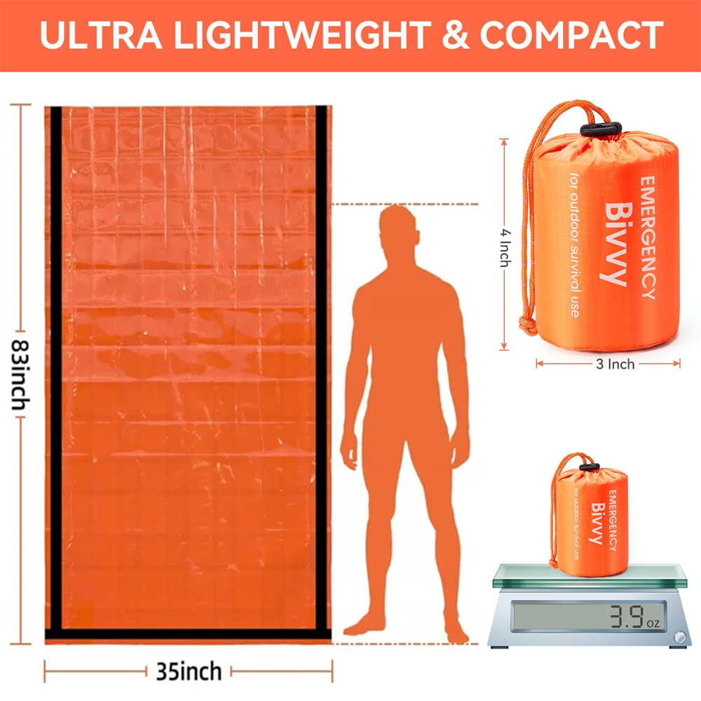 Noodslaapzak Overlevingsdeken  - Bivy Bag Emergency recensie en prijs