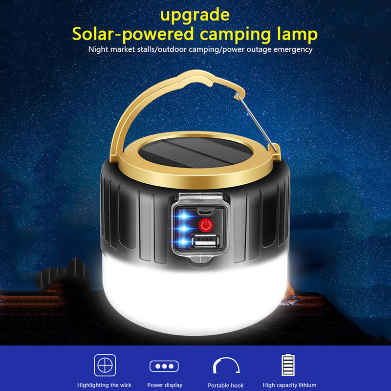 280 Watt Solar LED-campinglamp - Solar Emergency Charger recensie en prijs