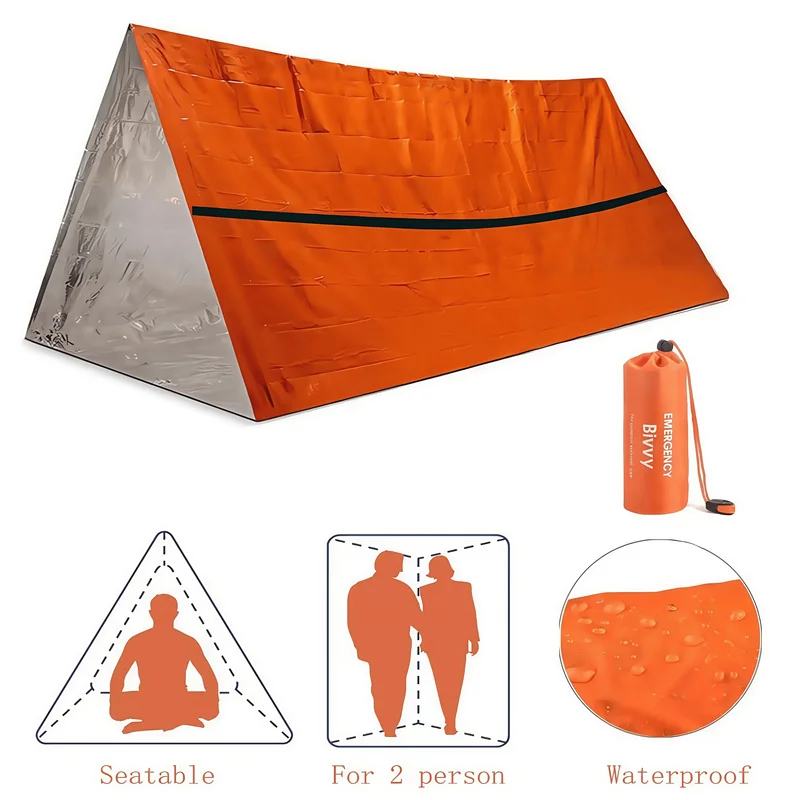 2-persoons noodoverlevingshut  - Bivy Bag Emergency recensie en prijs