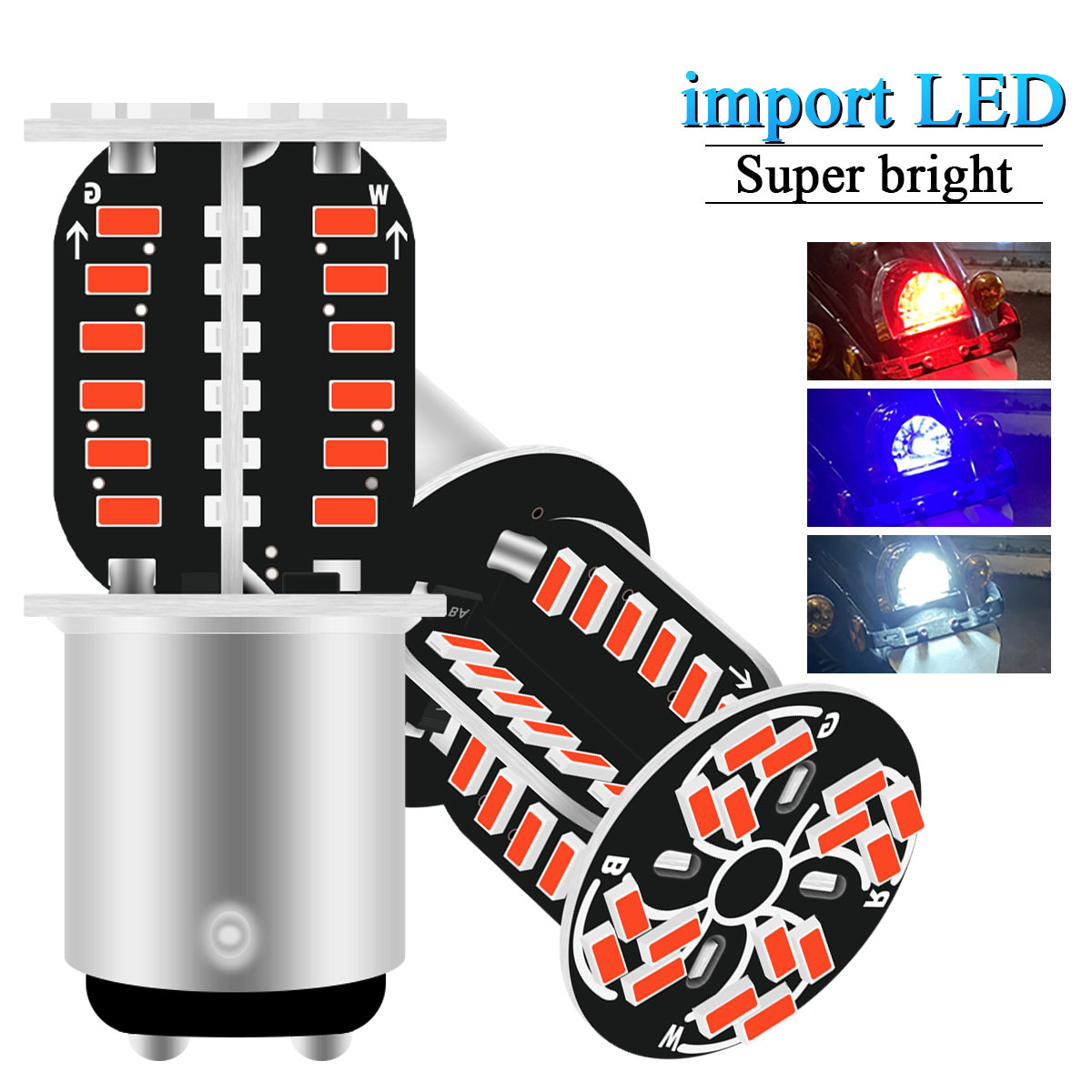 1pcs 1157 BA15D P21/5W Motorfi - Sos Light Strobe recensie en prijs