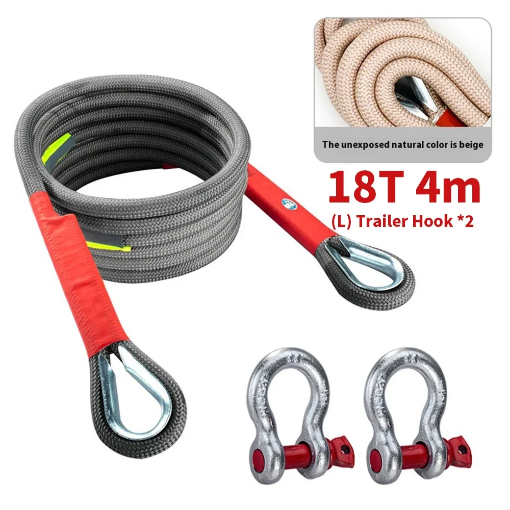 Nieuwe auto-sleepkabel Terrein - Rescue Rope Throw recensie en prijs