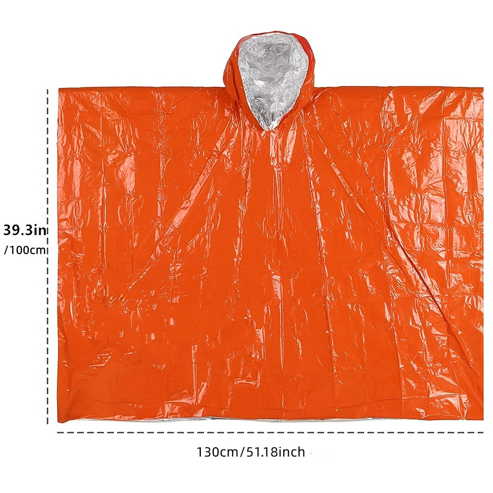 Noodwegwerpbare regenponcho va - Emergency Poncho Rain recensie en prijs
